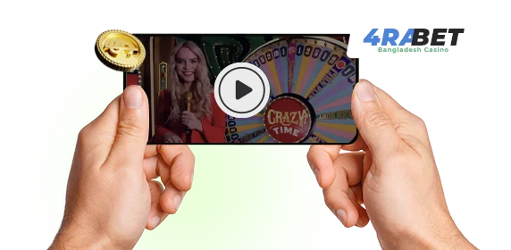 How to Watch Live Broadcasts Crazy Time at 4RaBet